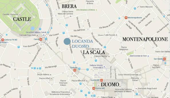 Locanda Duomo Milano Esterno foto